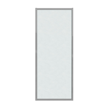 Душевая перегородка Grossman Style 200.K33.05.70.10.02 70х195 стекло текстурное профиль хром